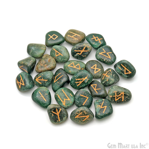 Rune Stones, Medium Size Spiritual Stones, Futhark Reiki, Rune Stone Symbols, Gemstones