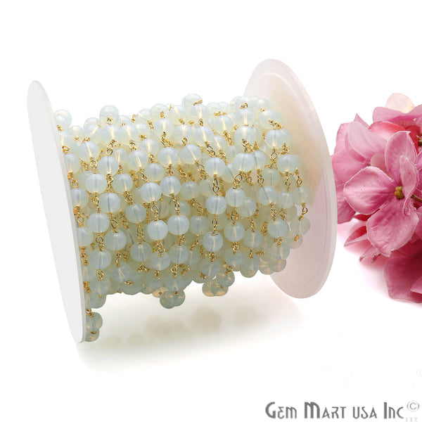 Opalite Jade Smooth Beads...