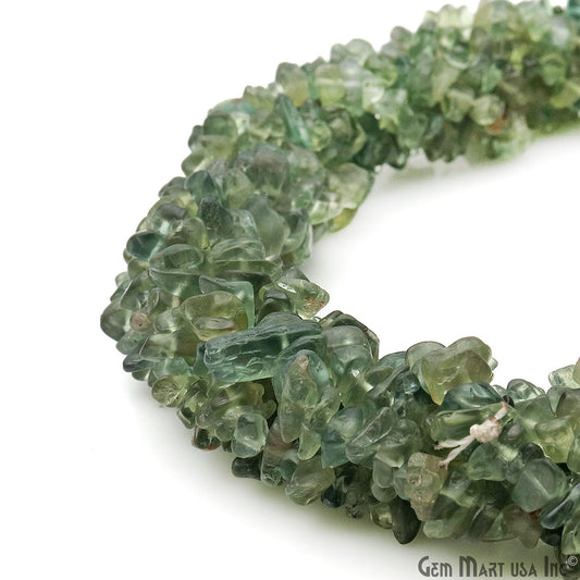 Single Strand Green Apatite Chip beads, 34 Inch full strand (762204979247)