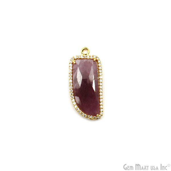 Sapphire & Pave Cubic...