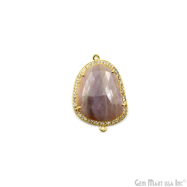 Sapphire & Pave Cubic...