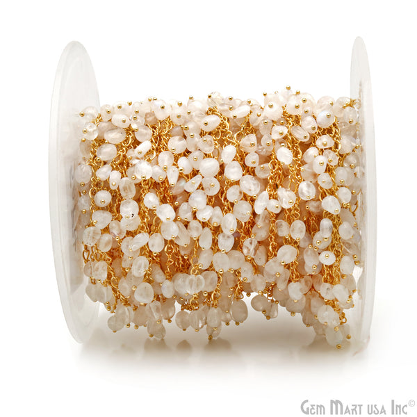 Rainbow Moonstone Tumble Beads...