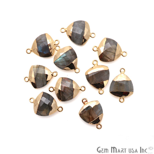 gemstone connector beads, gemstone connector pendant