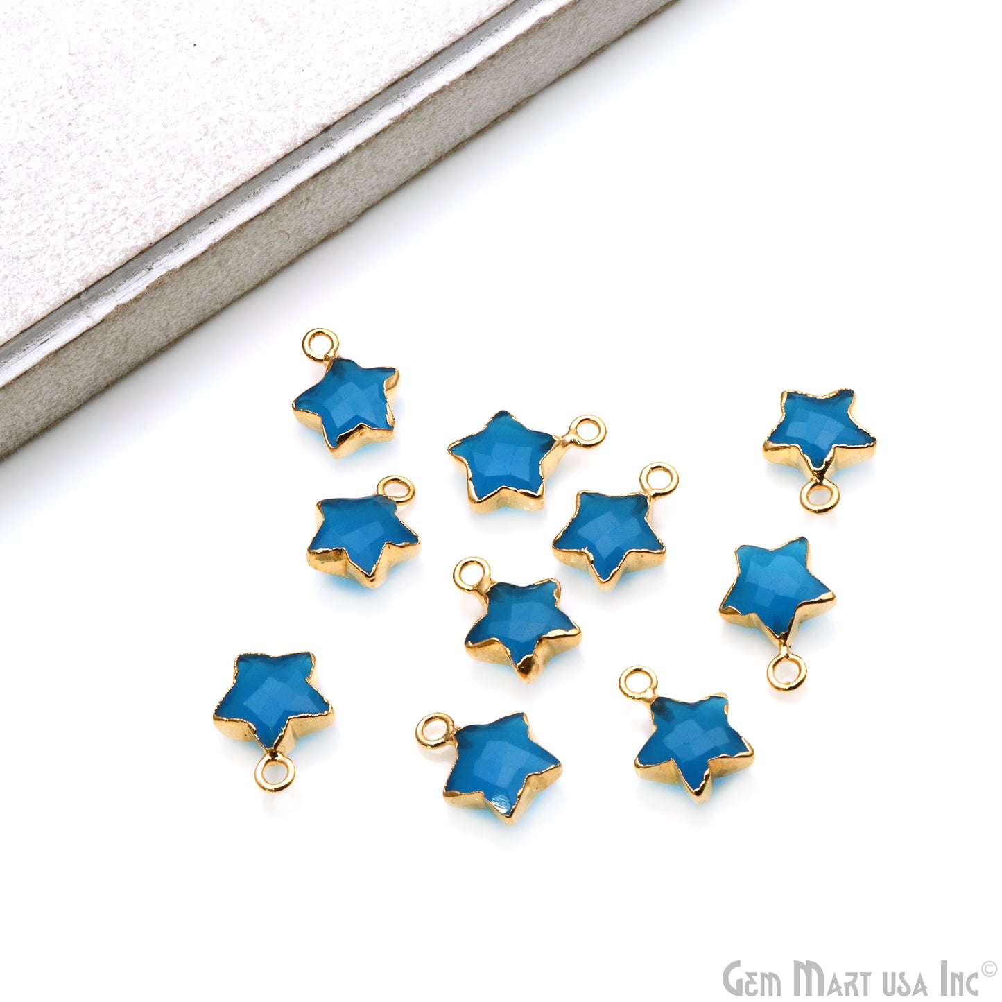 Star Shape Gemstone Charm