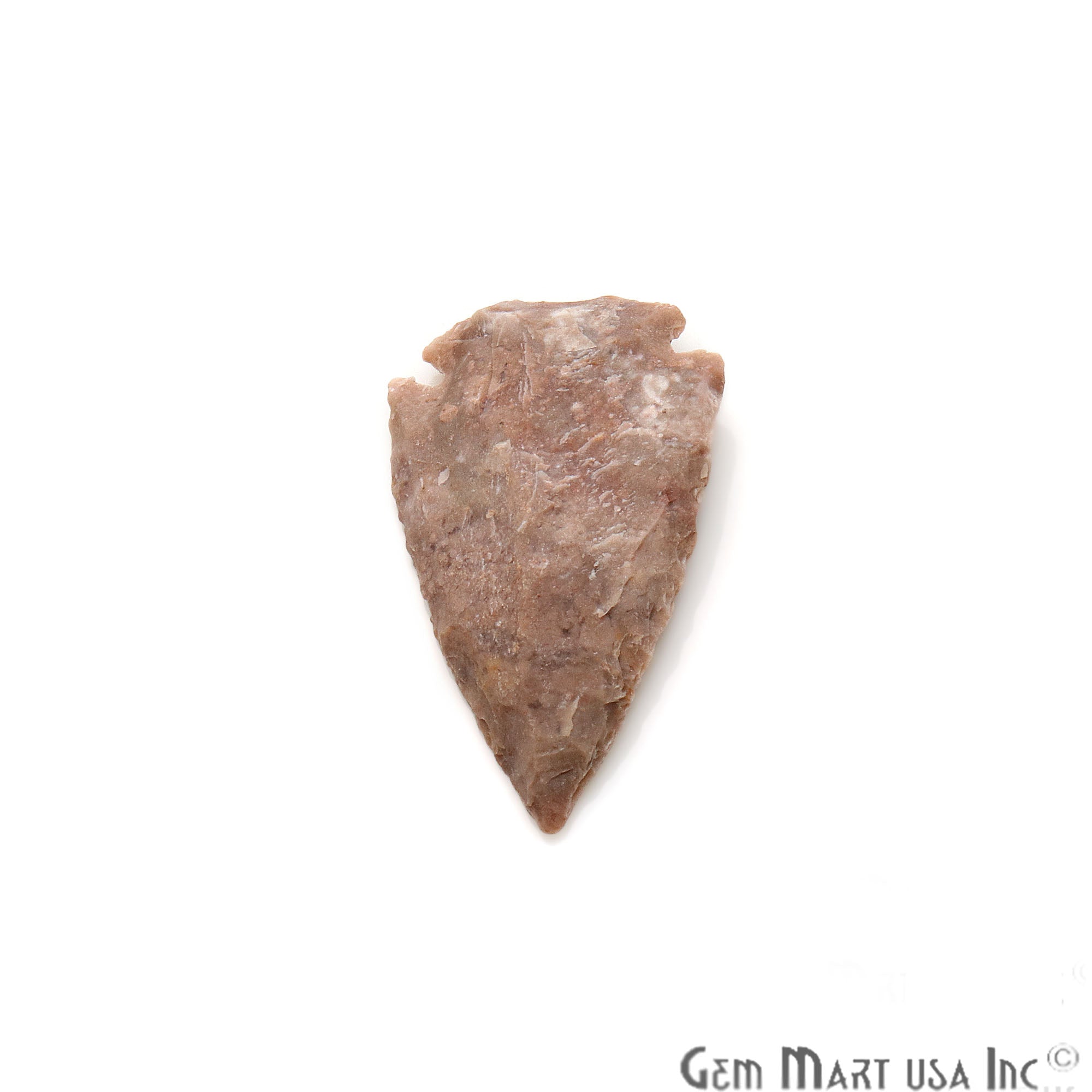 Arrowhead Cut Gemstones, 33x22mm Handcrafted Stone, Loose Gemstone, DIY Pendant, DIY Jewelry - GemMartUSA
