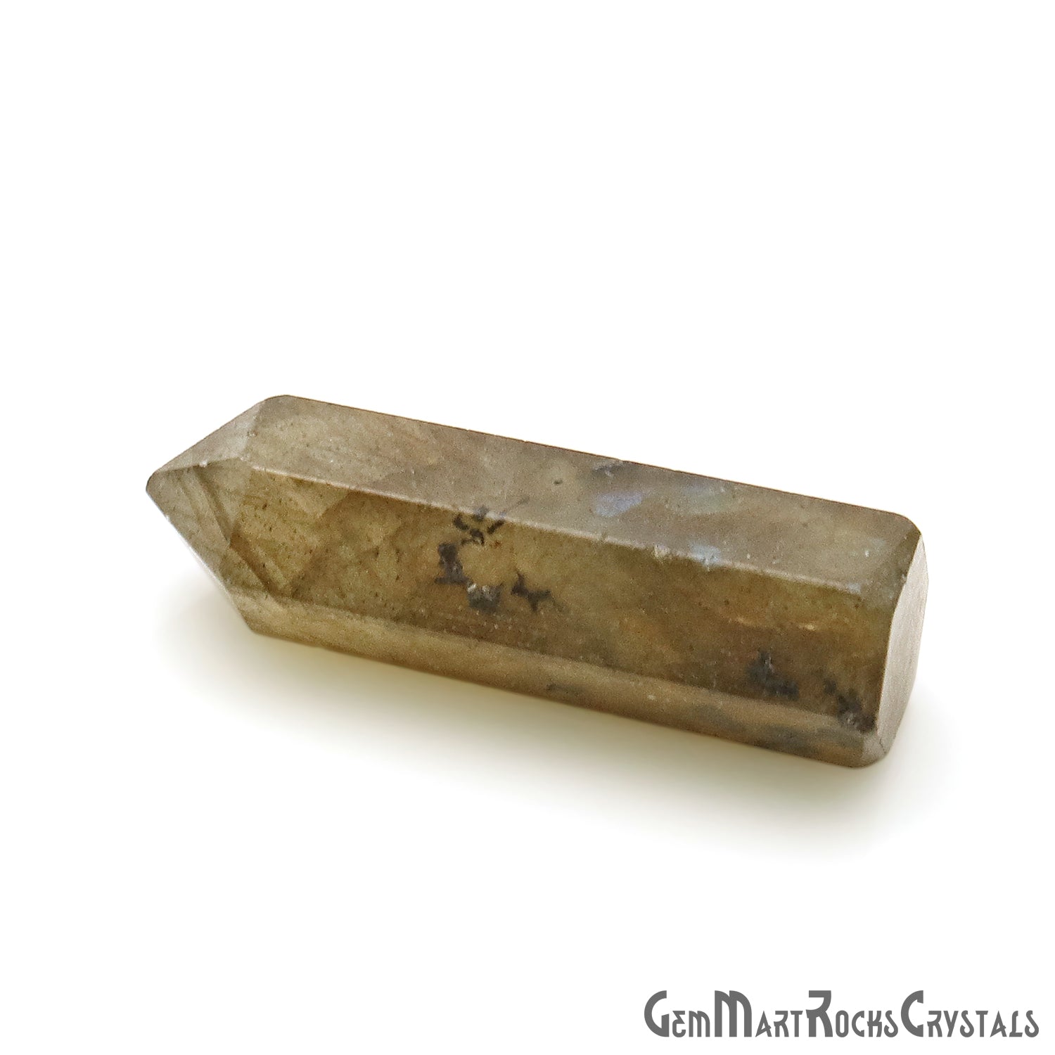 Pointed Pencil 25x6mm Spiritual Healing Gemstone (Pick Your Stone) - GemMartUSA
