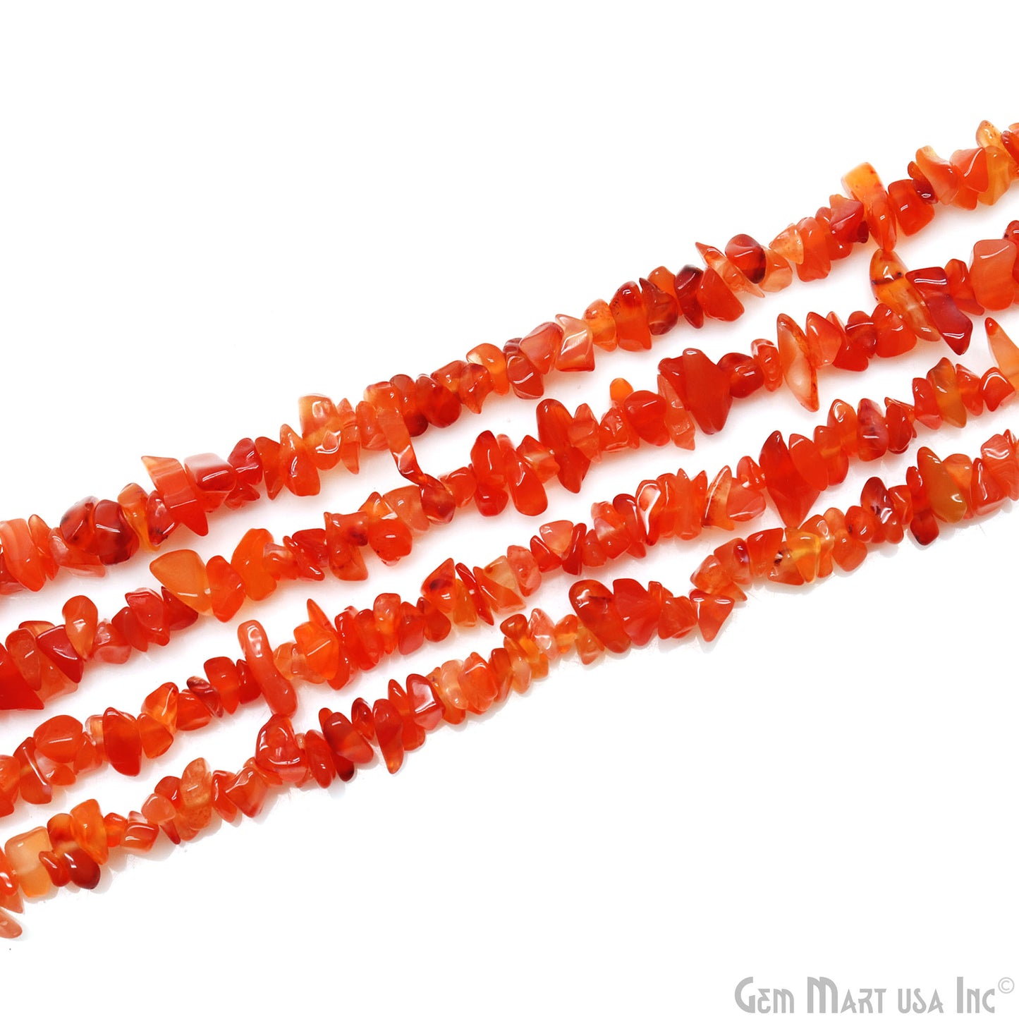 Natural Carnelian Nugget Chip 3-6mm Beads Drilled Chip Beads, 34" Strand (762210680879)