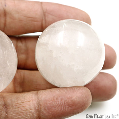 Selenite Gemstone Sphere ball, Reiki Healing Crystal 40-50mm