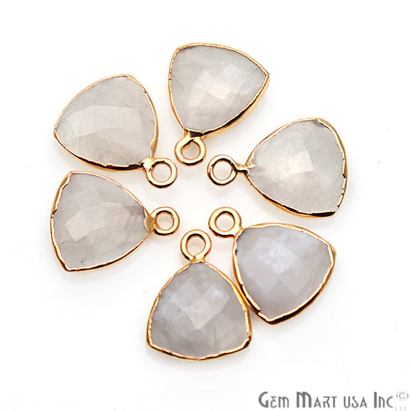 Rainbow Moonstone Trillion 12mm...