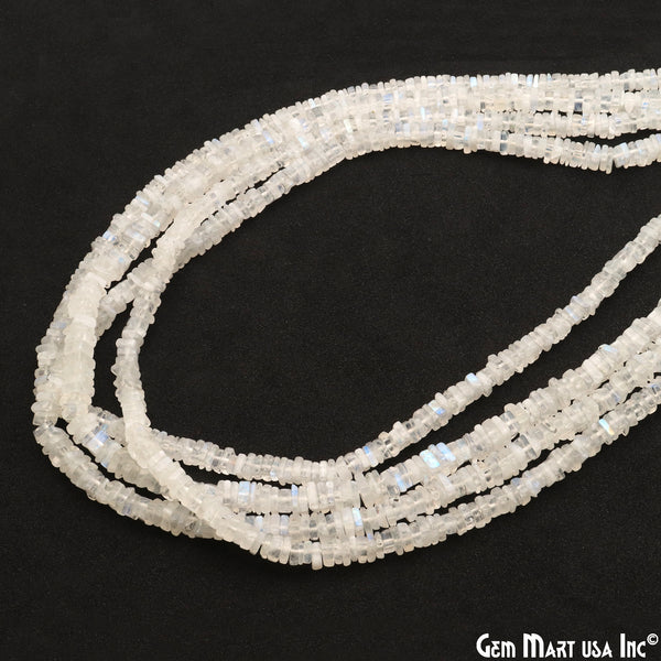 Rainbow Moonstone Box Beads,...