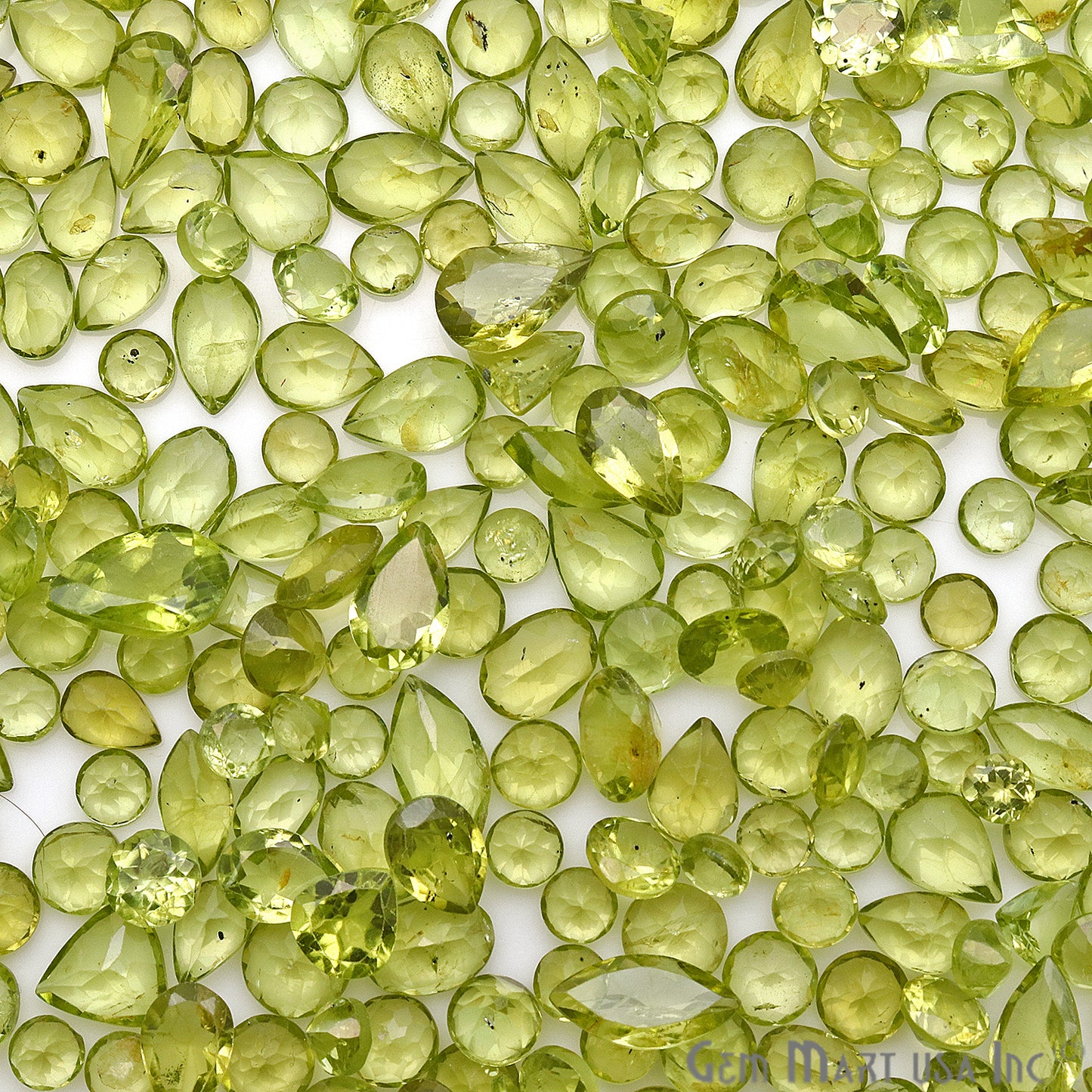 Peridot Mix Shape Wholesale Loose Gemstones (Pick Your Carat) - GemMartUSA