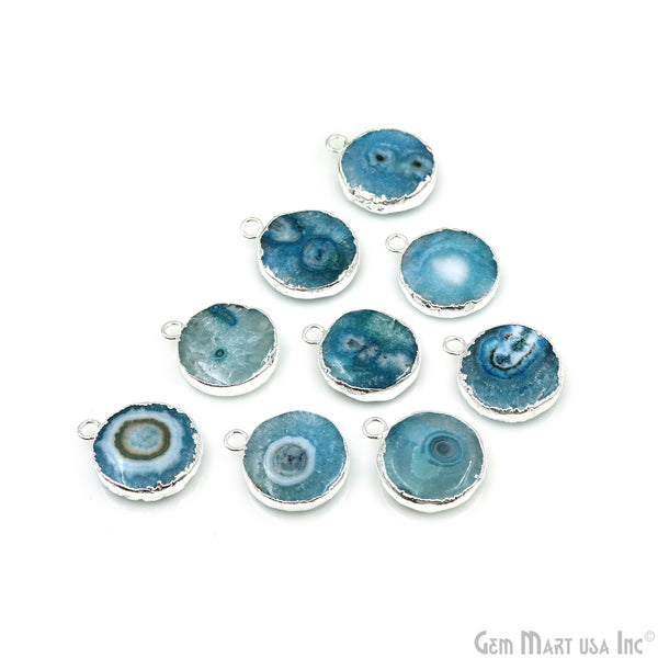 Agate Geode Druzy 25x20mm...