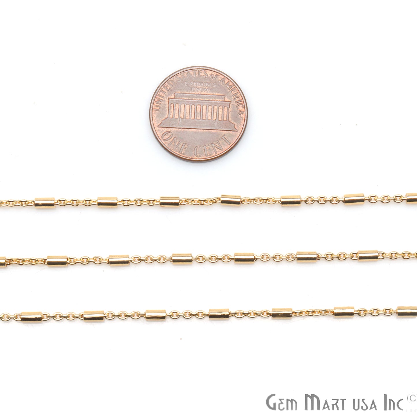 Finding Chain Gold Plated Station Rosary Chain