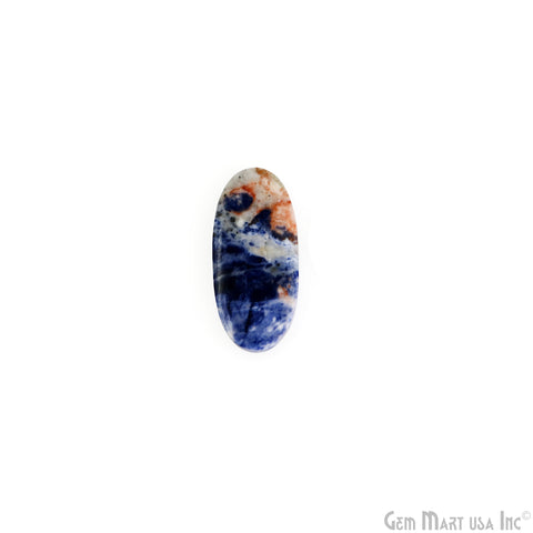 Sodalite Oval Shape 30x13mm Loose Gemstone For Earring Pair