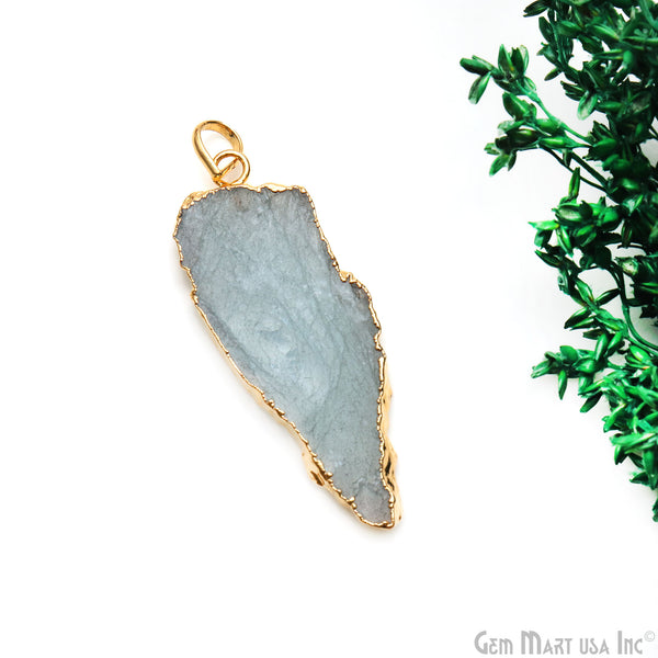 Aquamarine Free Form shape...