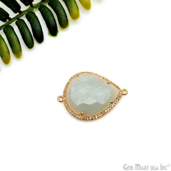 Sapphire & Pave Cubic...