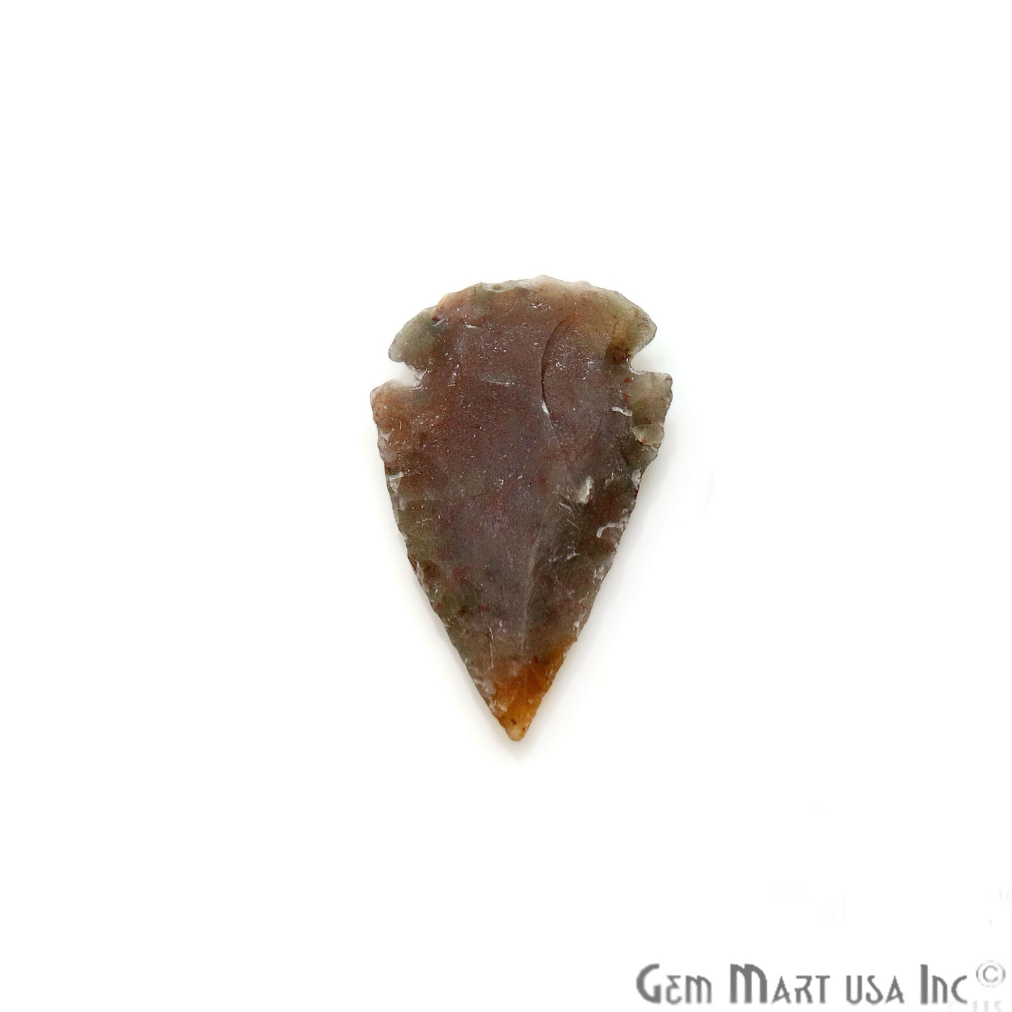 Arrowhead Cut Gemstones, 32x20mm Handcrafted Stone, Loose Gemstone, DIY Pendant, DIY Jewelry - GemMartUSA