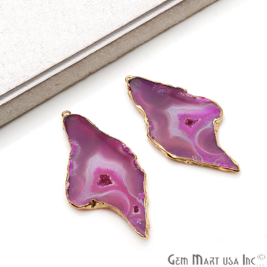 diy-earrings, agate earring, agate jewelry, geode