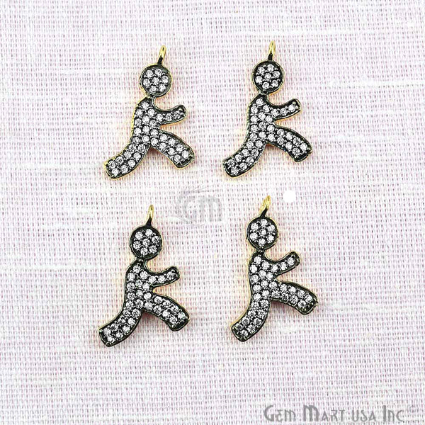 Cubic Zircon Pave 'Aol...