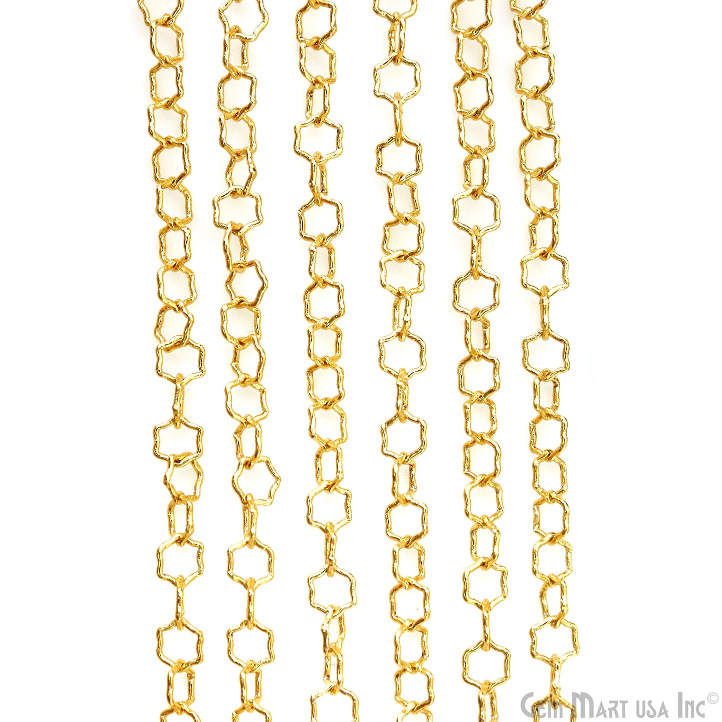 Finding Chain Gold Plated Station Rosary Chain