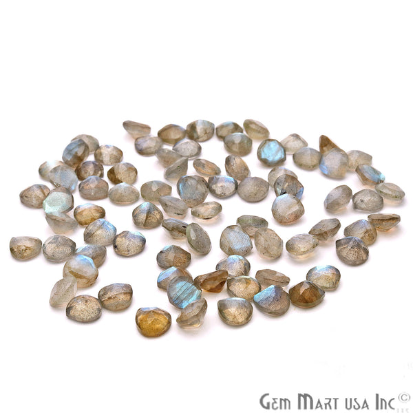 Labradorite Heart Gemstone, 7mm,...