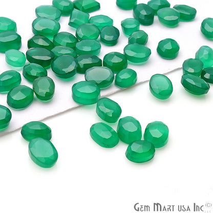 50 Carat Green Onyx Mix Shape Wholesale Loose Gemstones - GemMartUSA