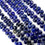 Lapis Heart Beads, 7 Inch Gemstone Strands, Drilled Strung Briolette Beads, Heart Shape, 7mm
