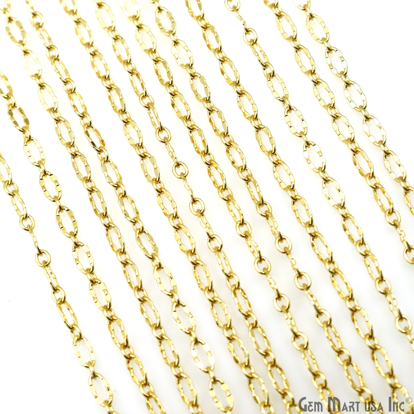 Link Finding Gold Plated Station Rosary Chain