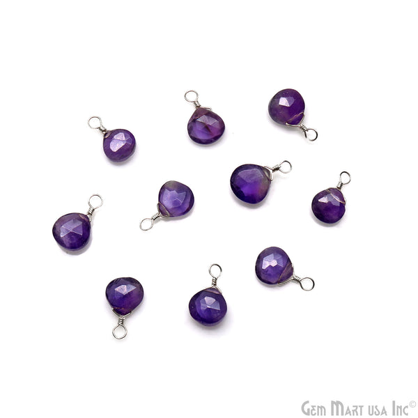Amethyst 8mm Trillion Single...