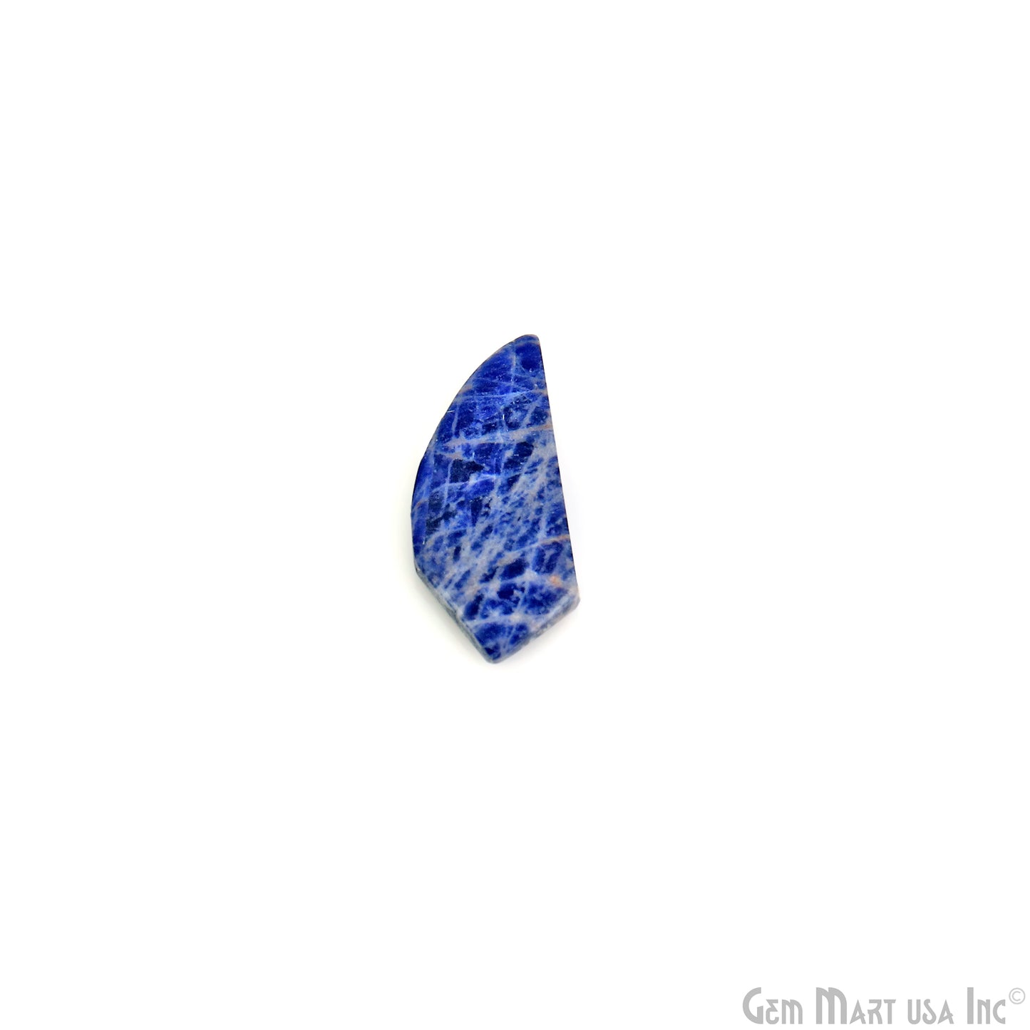 Sodalite Nail Shape 30X13mm Loose Gemstone For Earring Pair