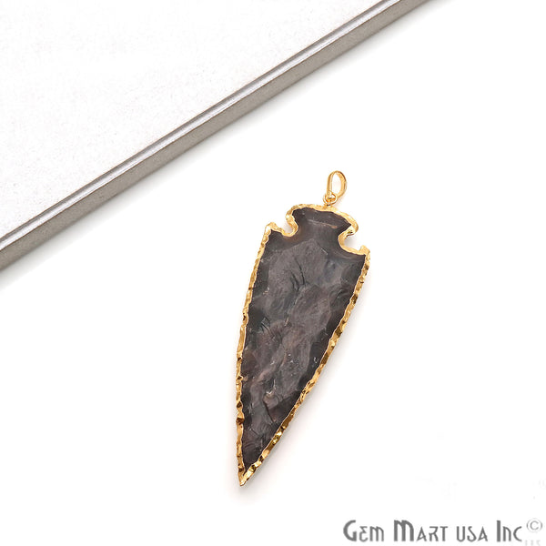 Jasper Arrowhead 98x31mm Gold...