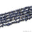 Sodalite Chip Beads, 34 Inch, Natural Chip Strands, Drilled Strung Nugget Beads, 7-10mm, Polished, GemMartUSA (CHSD-70004)