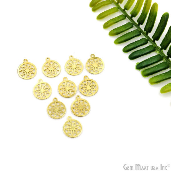 Round Shape Laser Charm...