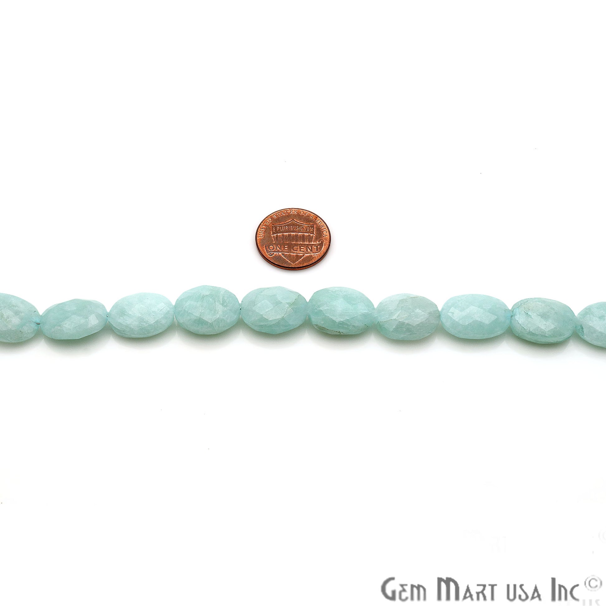 Amazonite Oval 19x13mm Crafting Beads Gemstone Strands 8INCH - GemMartUSA