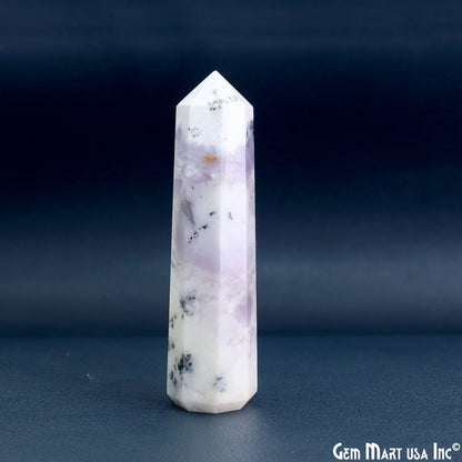 Dendrite Opal Gemstone Jumbo Tower Crystal Tower Obelisk Healing Meditation Gemstones 2-3 Inch