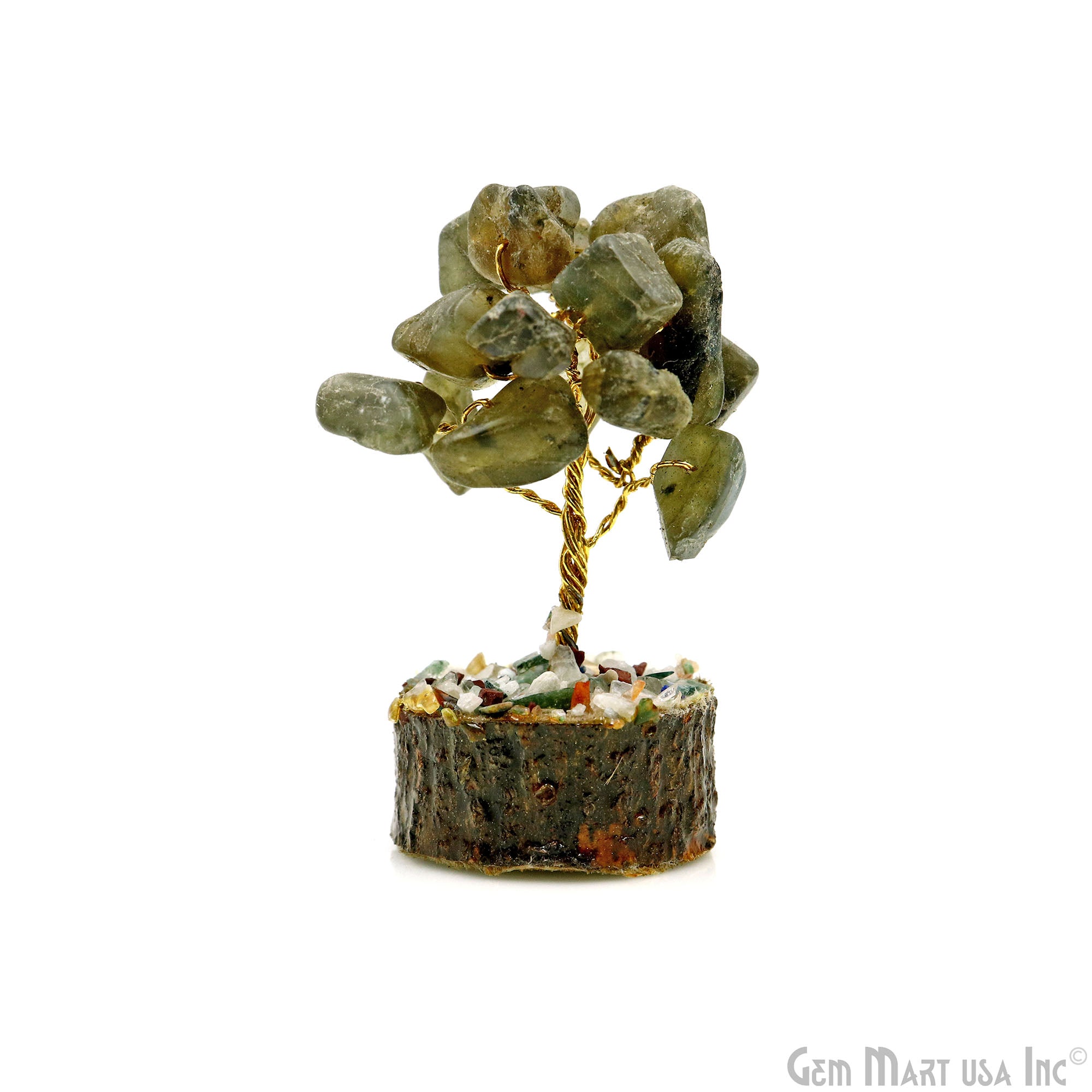 Handcrafted Bonsai Tree Box , Tree Of Life, Healing stone, Chakra Crystals, Home Decor