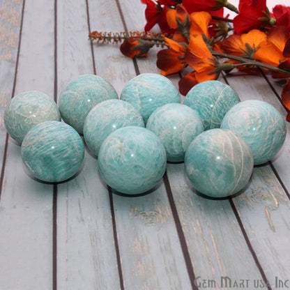 Gemstone Ball, 27mm Sphere ball, Reiki Healing Crystal, Crystal Ball, Healing Stone, Fortune Ball - GemMartUSA