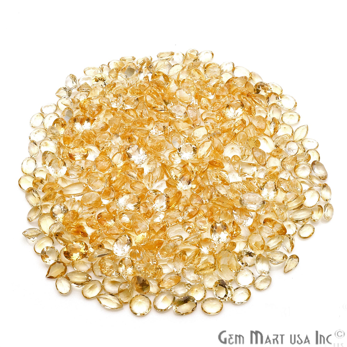 Natural Citrine Mix Shape Loose Gemstones,Precious Stones - GemMartUSA