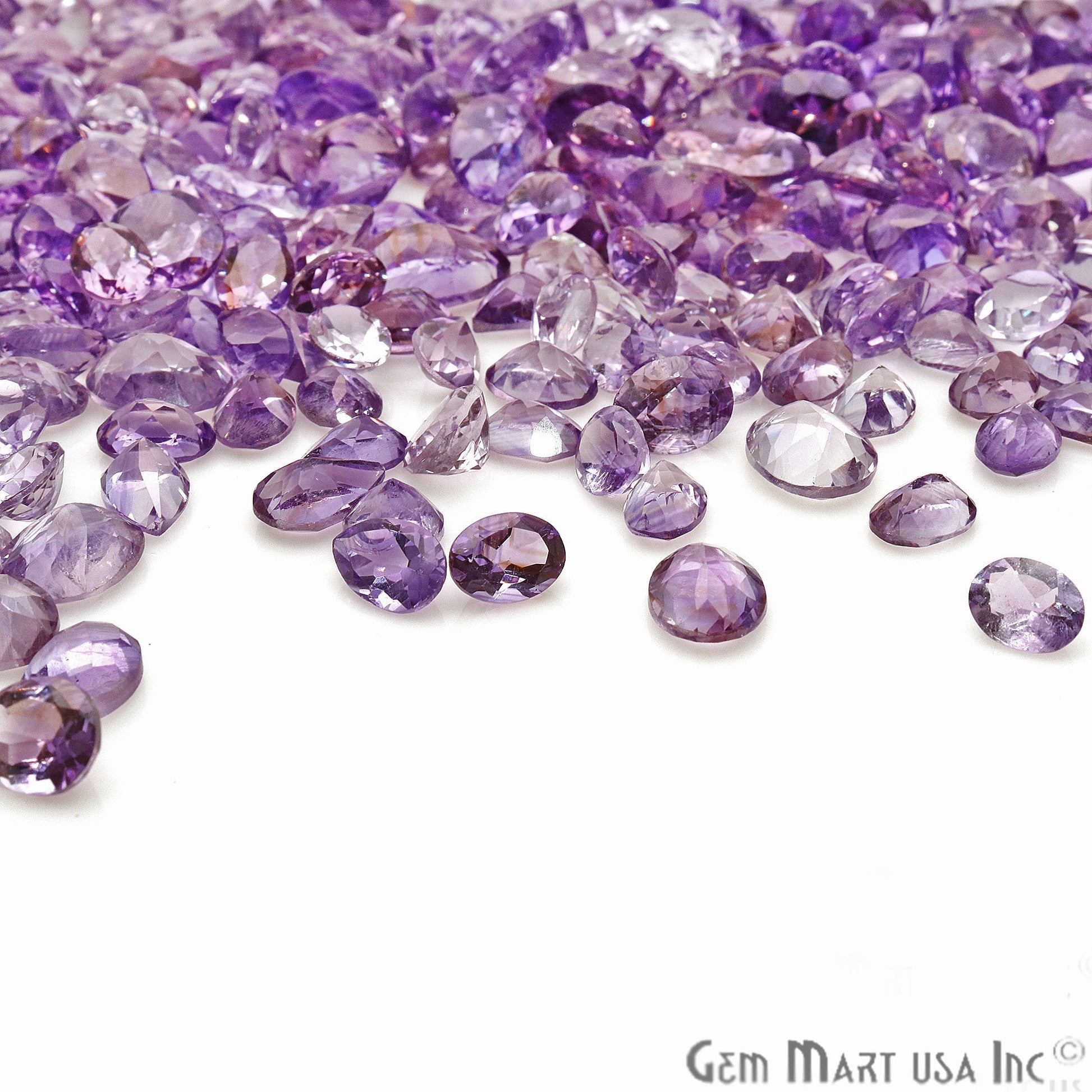 Natural Amethyst Mix Shape Loose Gemstones,Precious Stones - GemMartUSA