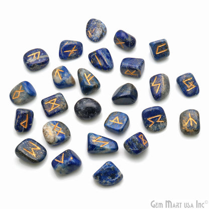 Rune Stones, Small Size Spiritual Stones, Futhark Reiki, Rune Stone Symbols, Gemstones