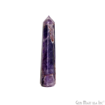 Amethyst Gemstone Jumbo Tower Crystal Tower Obelisk Healing Meditation Gemstones 4-5 Inch