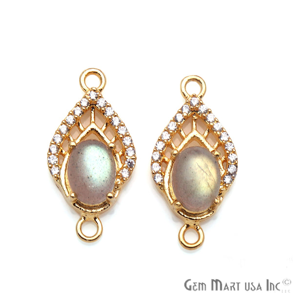 Labradorite Oval Gemstone 22x11mm...