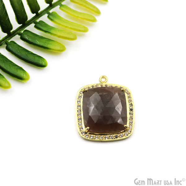 Sapphire & Pave Cubic...
