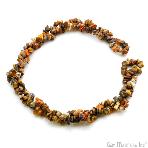 Bumble Bee Gemstone Chip Beads, 34 inch Full strand Jewelry Making Supply