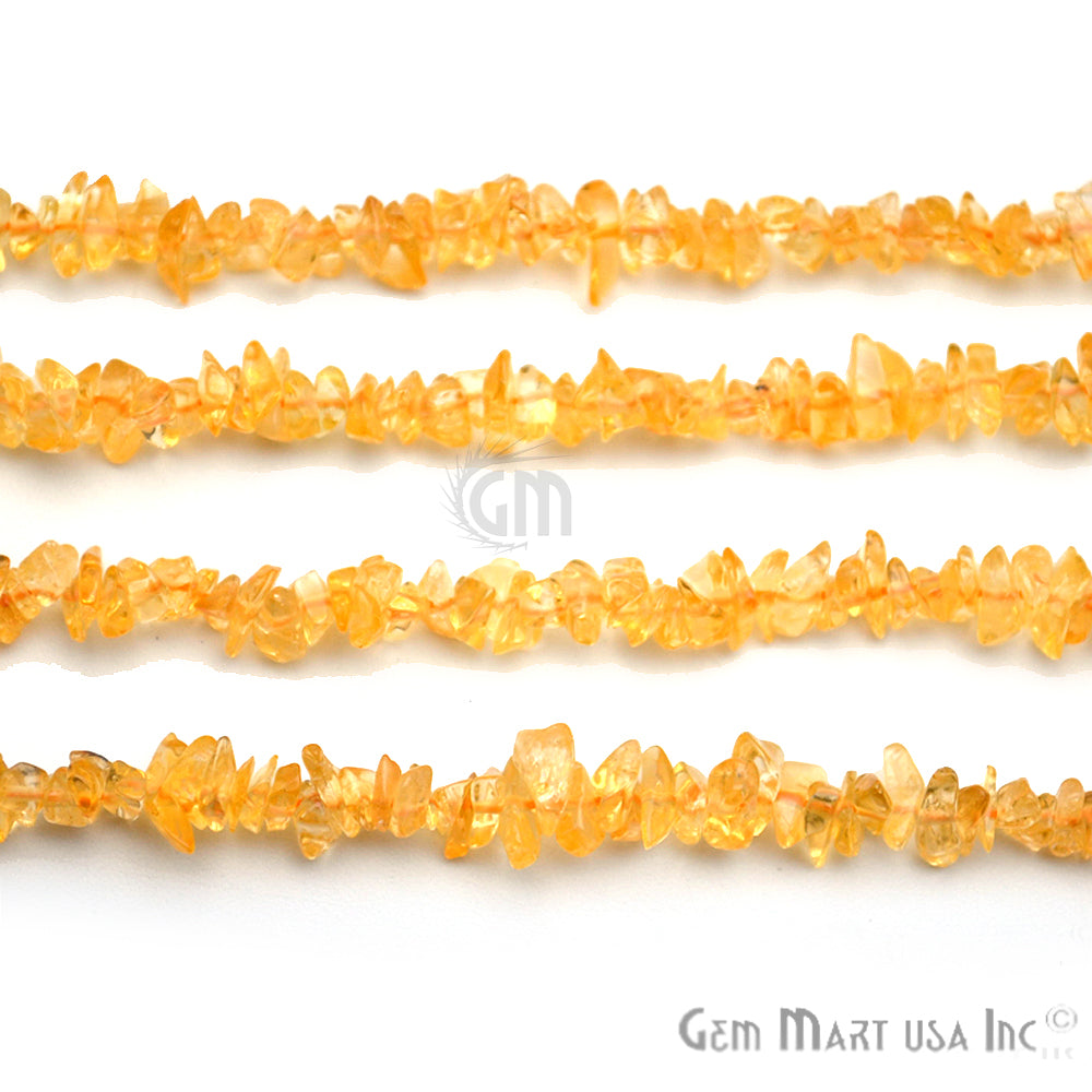 Natural Chip Beads, 34 Inch, Genuine Chip Strands, Drilled Strung Nugget Beads, 3-7mm, Polished, GemMartUSA (70001)