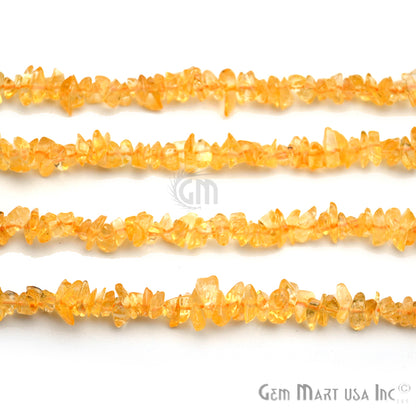 Natural Chip Beads, 34 Inch, Genuine Chip Strands, Drilled Strung Nugget Beads, 3-7mm, Polished, GemMartUSA (70001)