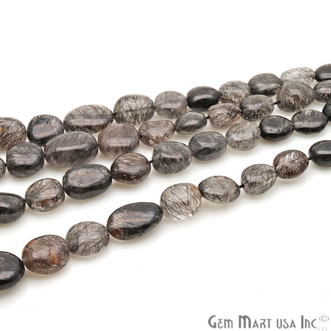 Rutilated Free Form 16x13mm Crafting Beads Gemstone Strands 16INCH - GemMartUSA