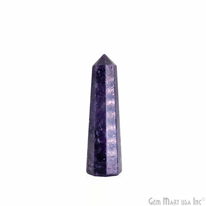 Lepidolite Apatite Gemstone Jumbo Tower Crystal Tower Obelisk Healing Meditation Gemstones 2-3 Inch