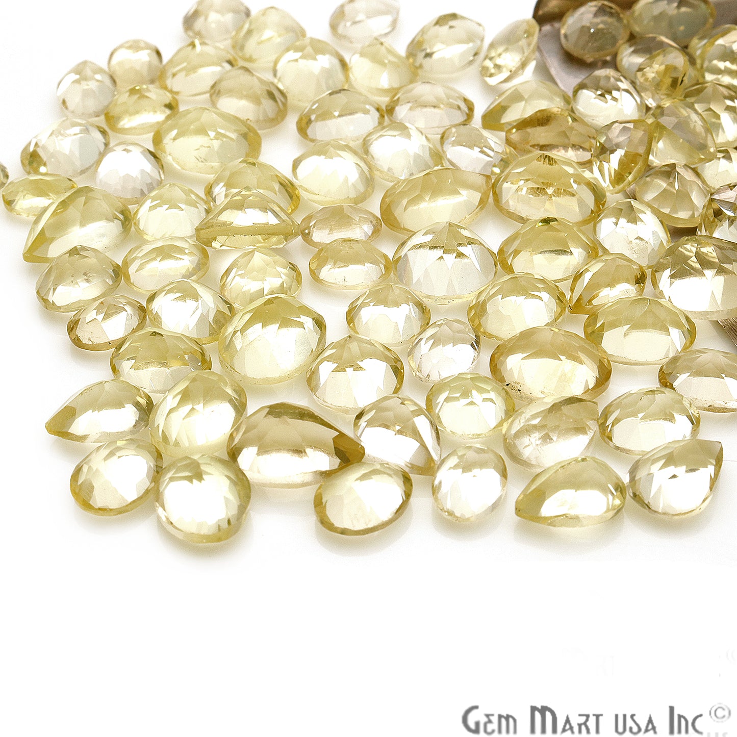 Lemon Topaz Mix Shape Wholesale Loose Gemstones (Pick Your Carat) - GemMartUSA