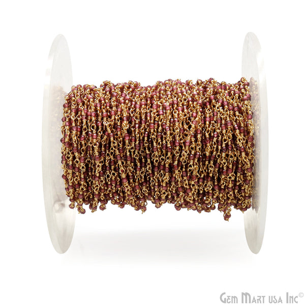Garnet Faceted Beads 1.5-2mm...